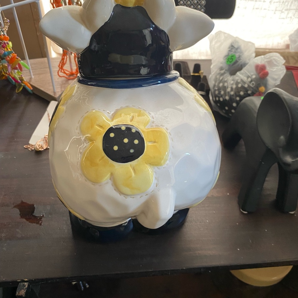 Cow cookie jar - Picture 3 of 7